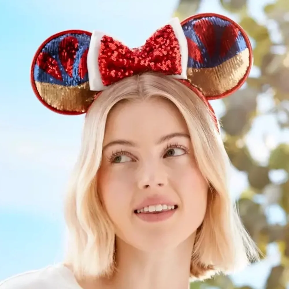 NWT Disneyland Disney World Snow White Minnie Ear Headband for Adults